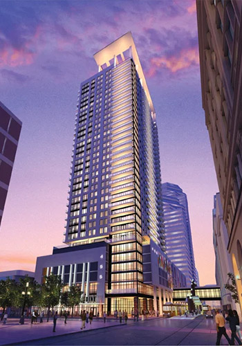 apartment tower