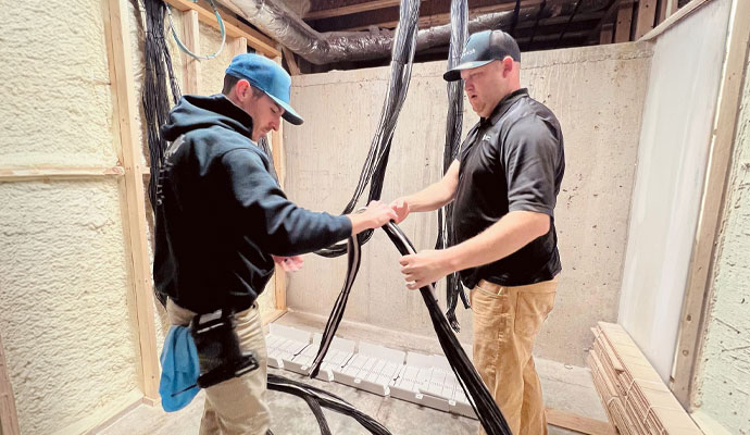 Cable installation