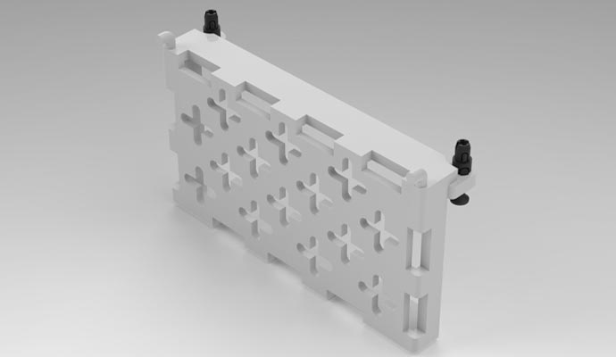 Mounting shelf