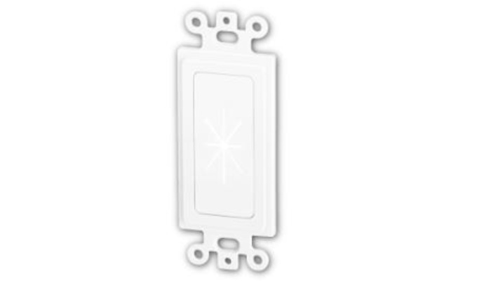 Décor Insert w/Flexible Opening, Ultra White