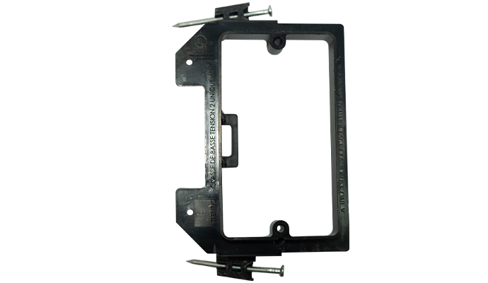 1-Gang Low Voltage Nail-In Mounting Bracket