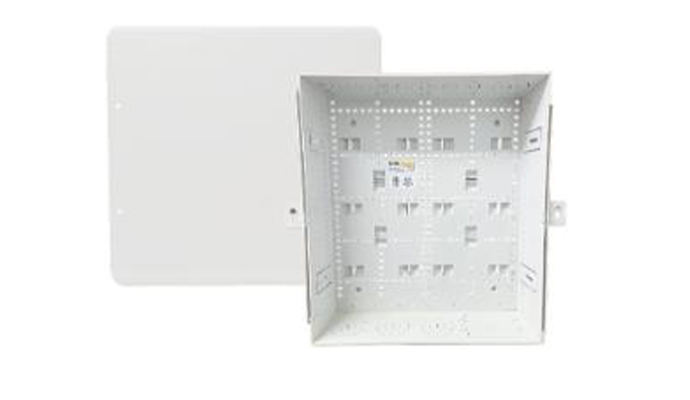 15 in Plastic Media Enclosure and Screw Cover Packaged as one unit